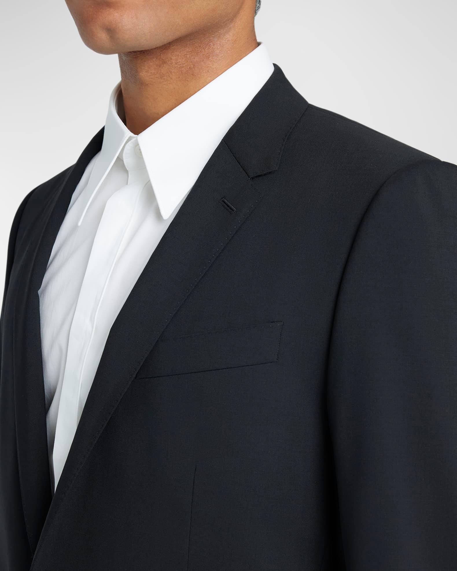 Men's Martini Solid Stretch Wool Suit Product Image