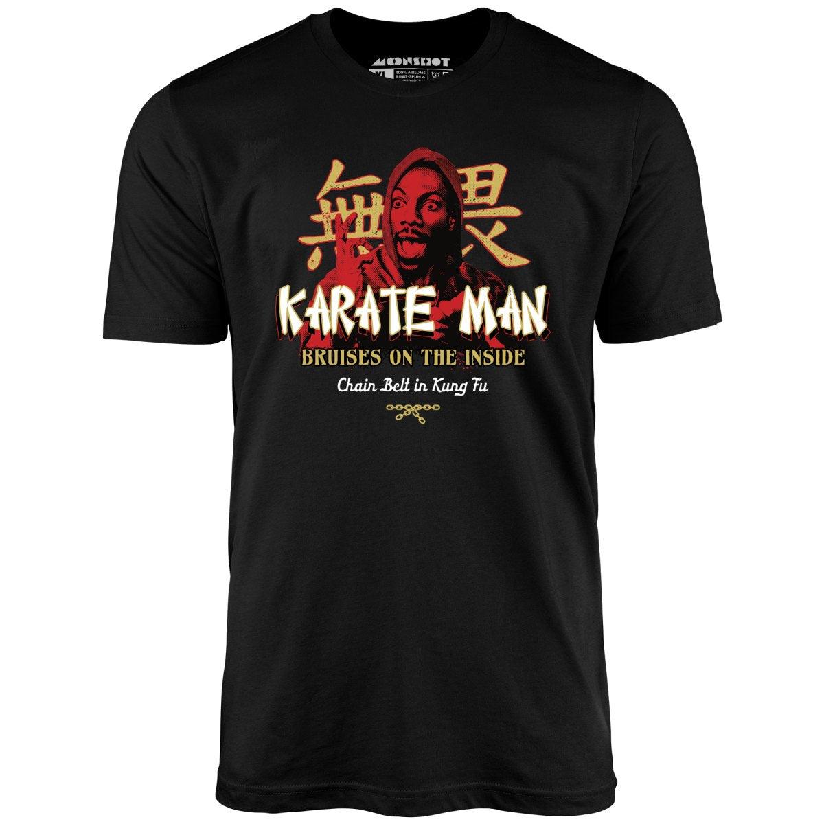 Karate Man - Chain Belt in Kung Fu - Unisex T-Shirt Male Product Image