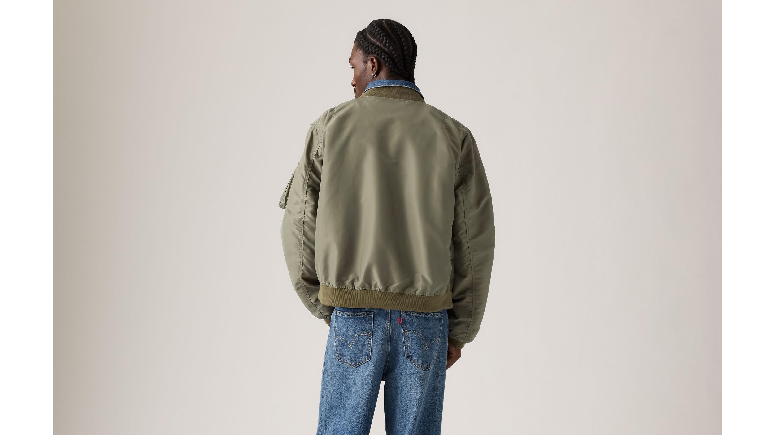 Levi’s® x sacai Men’s Denim x Nylon Twill Reversible Blouson Product Image