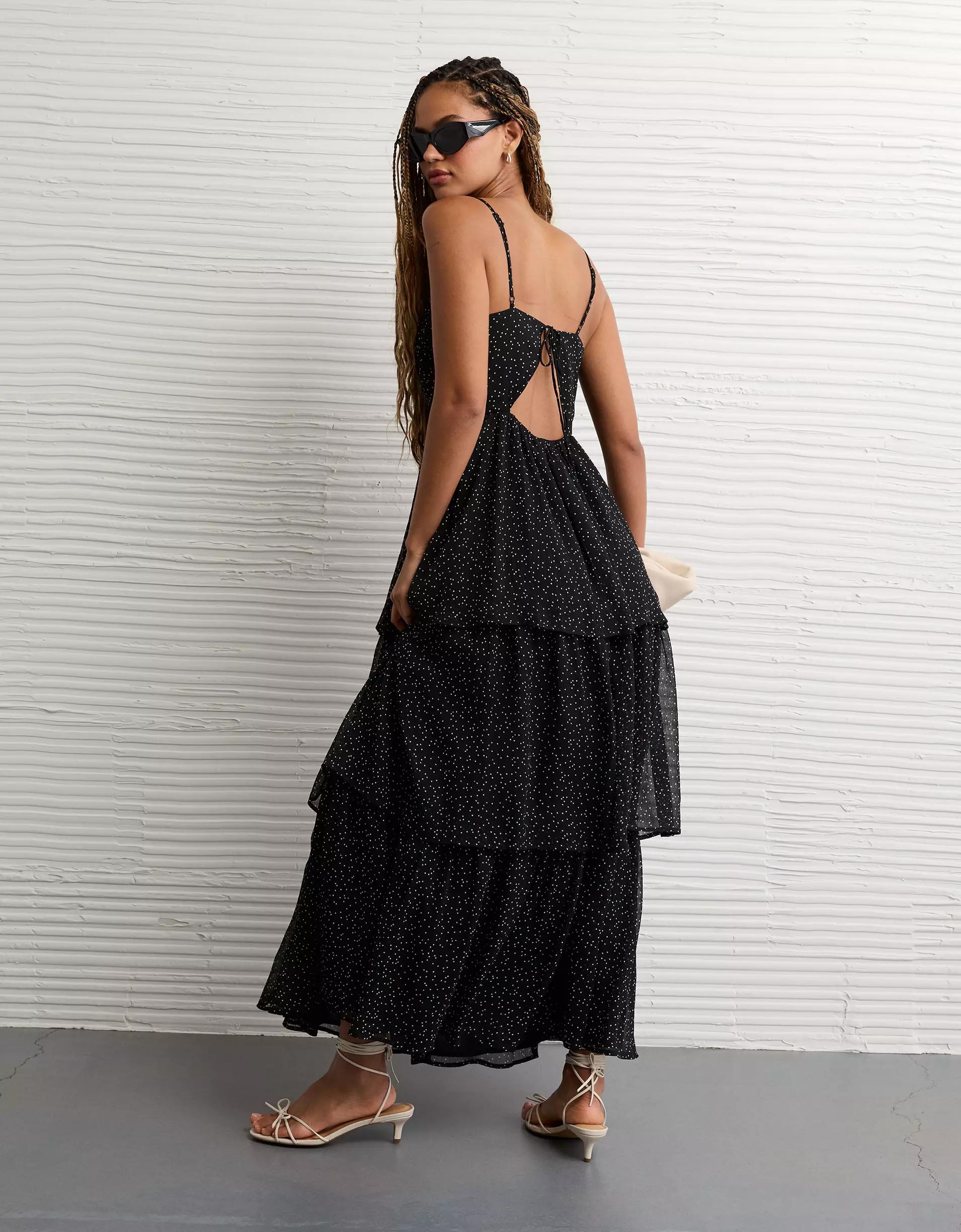 AE Sweetheart Tiered Maxi Dress Women's Product Image