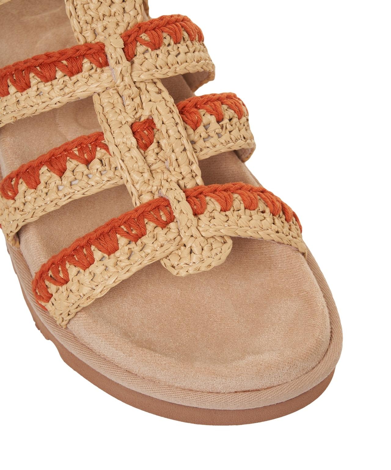Raffia Sandals Product Image