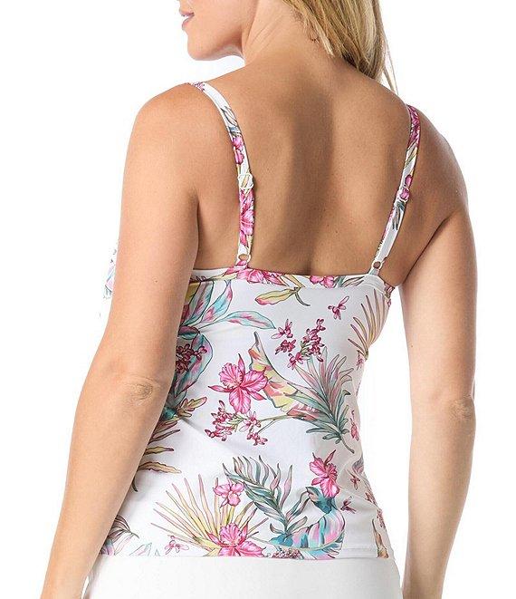 Beach House Plus Size Paloma Beach Solids Emma Swim Skort Product Image