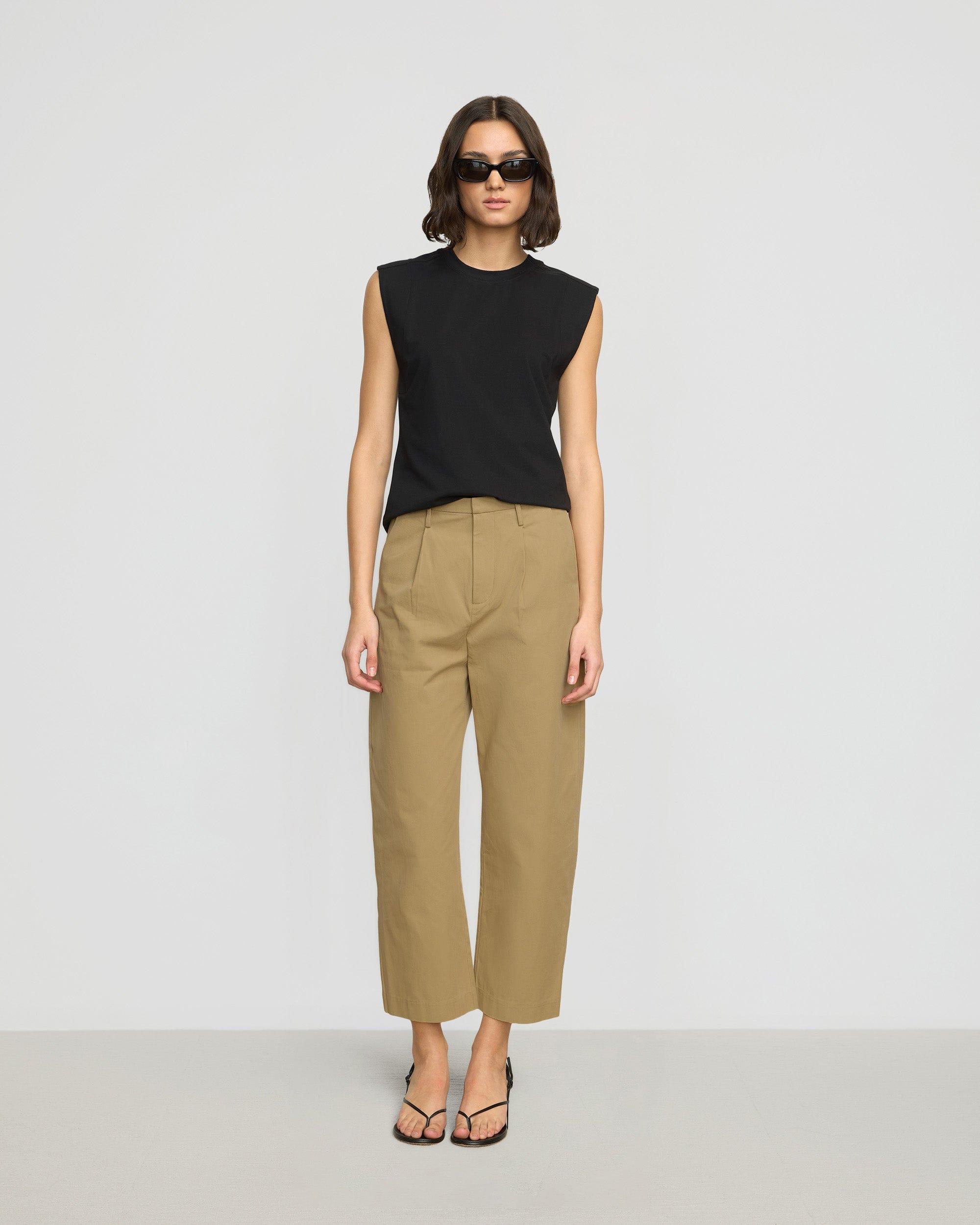 Nana Organic Cotton Structured-Shoulder Tee Product Image