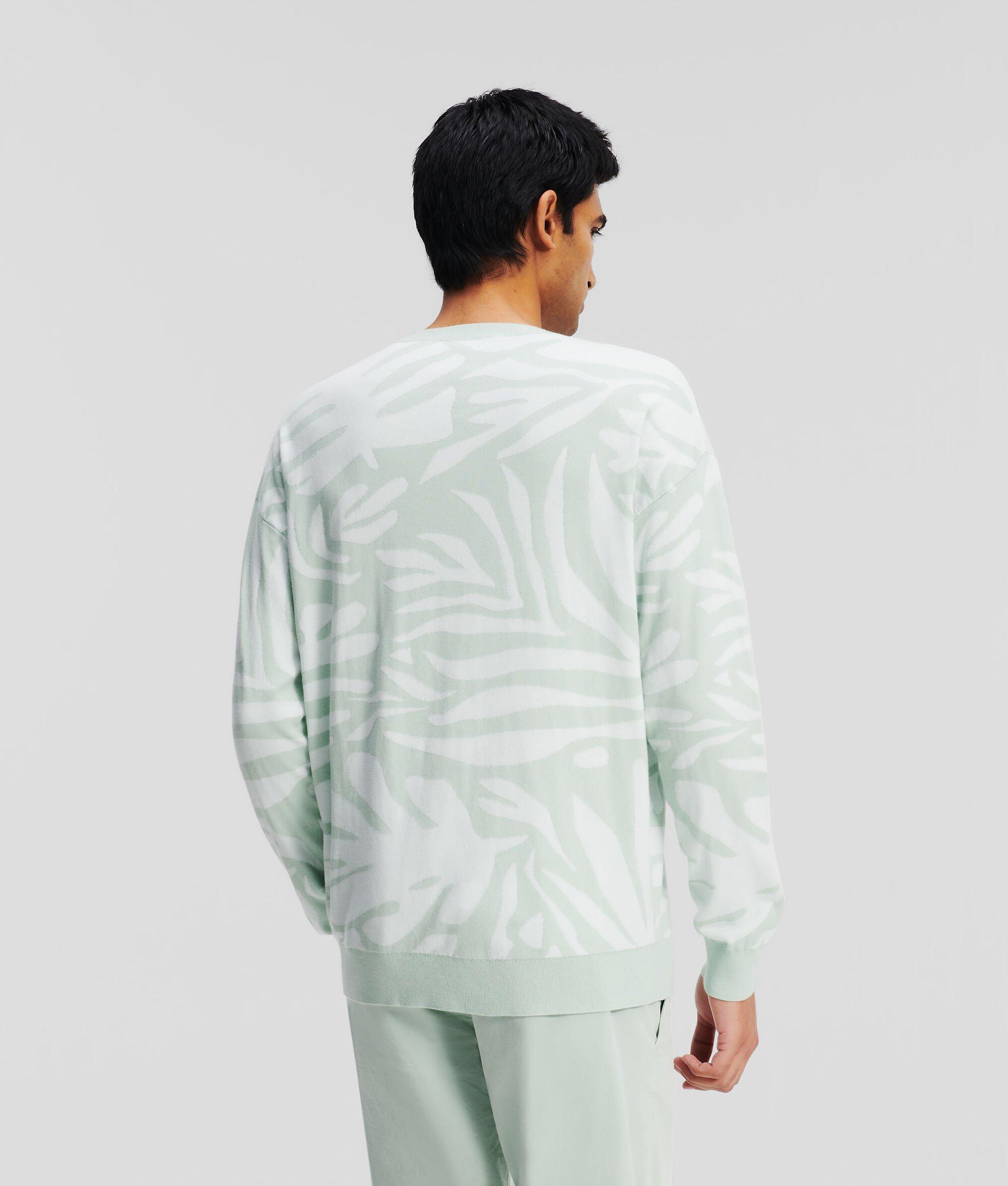 PATTERNED KNIT SWEATER Product Image