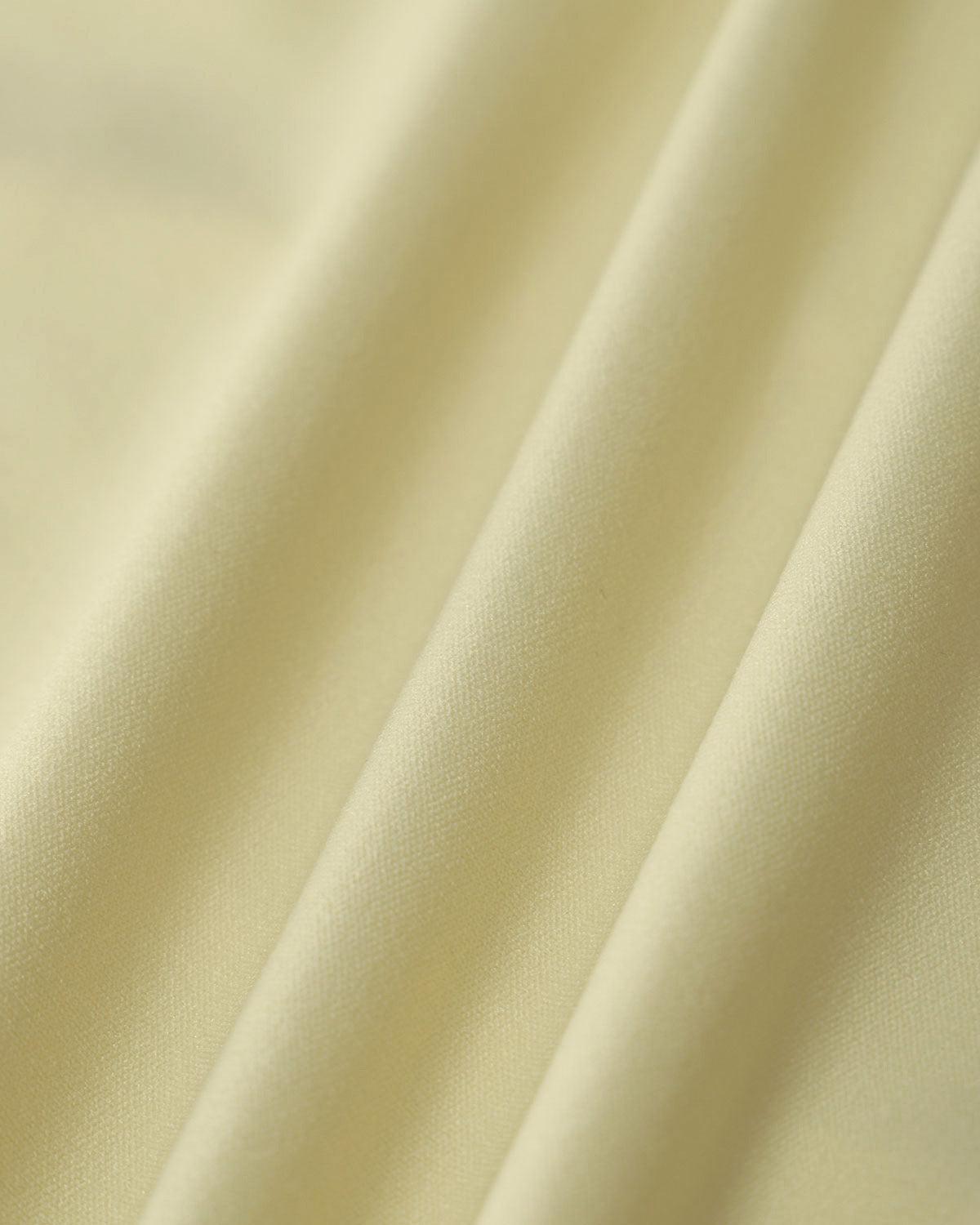 Yellow Square Neck A-Line Slip Mini Dress Product Image