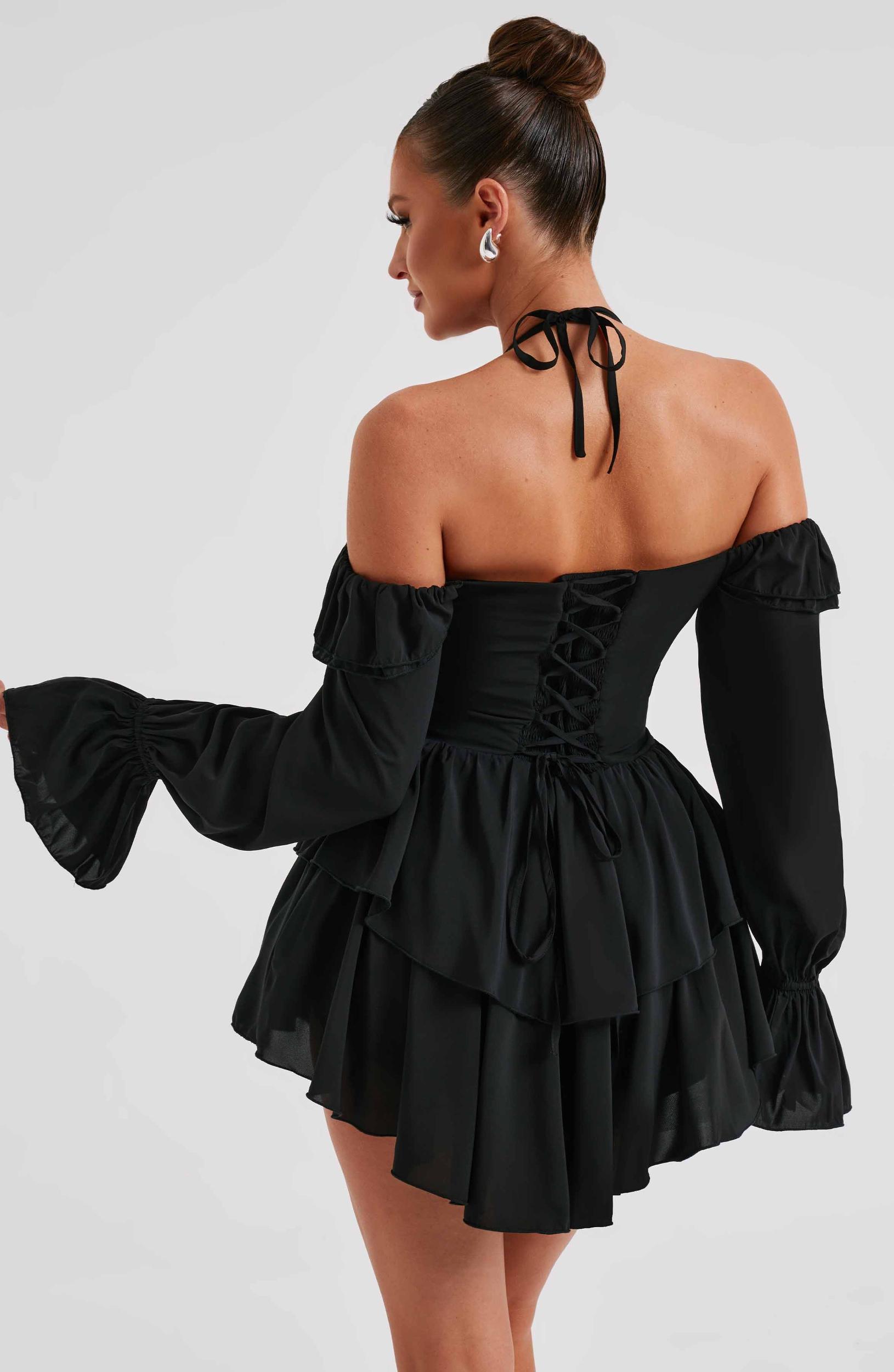 Savanna Playsuit - Black Product Image