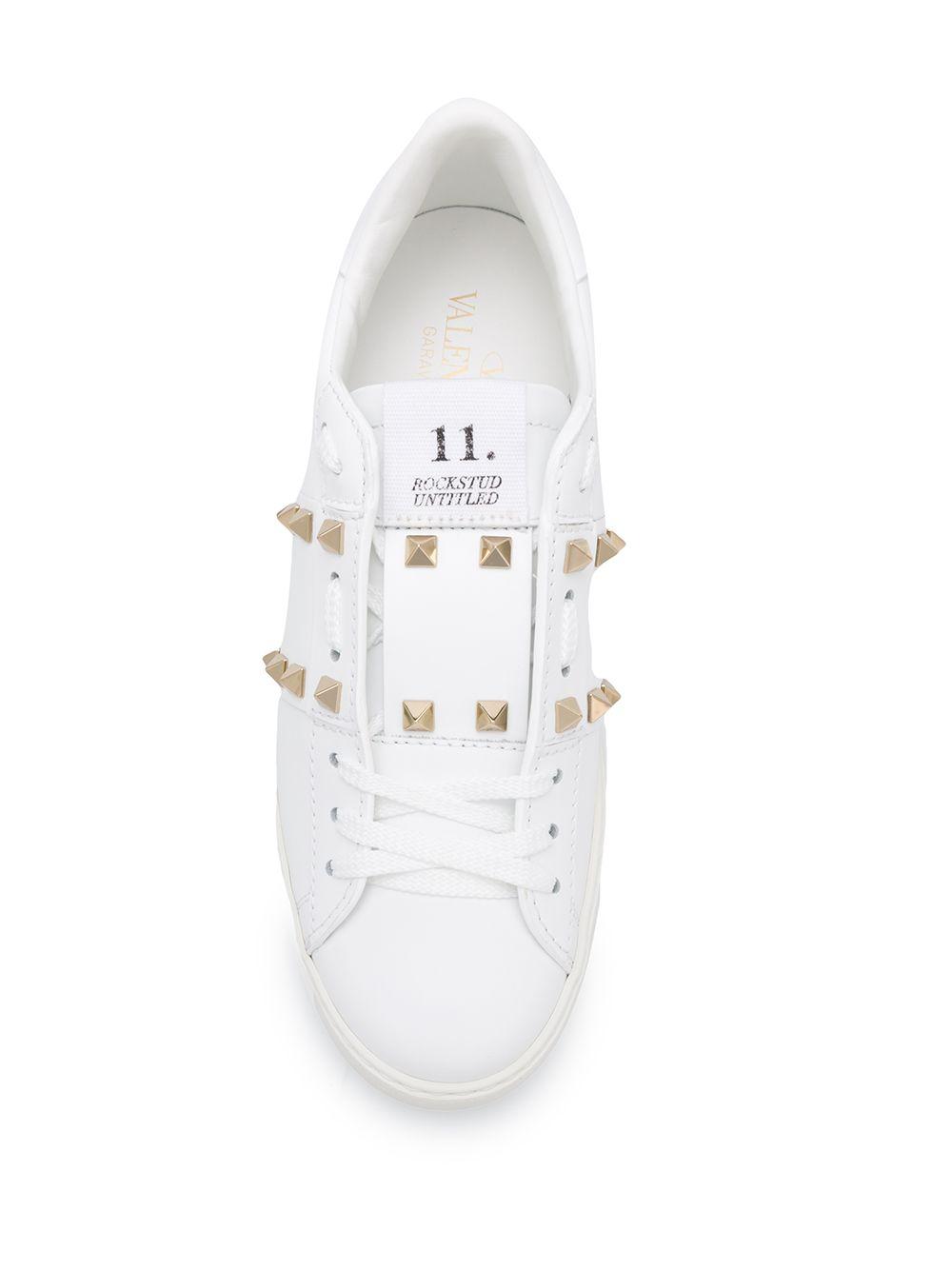 Rockstud Untitled leather sneakers Product Image