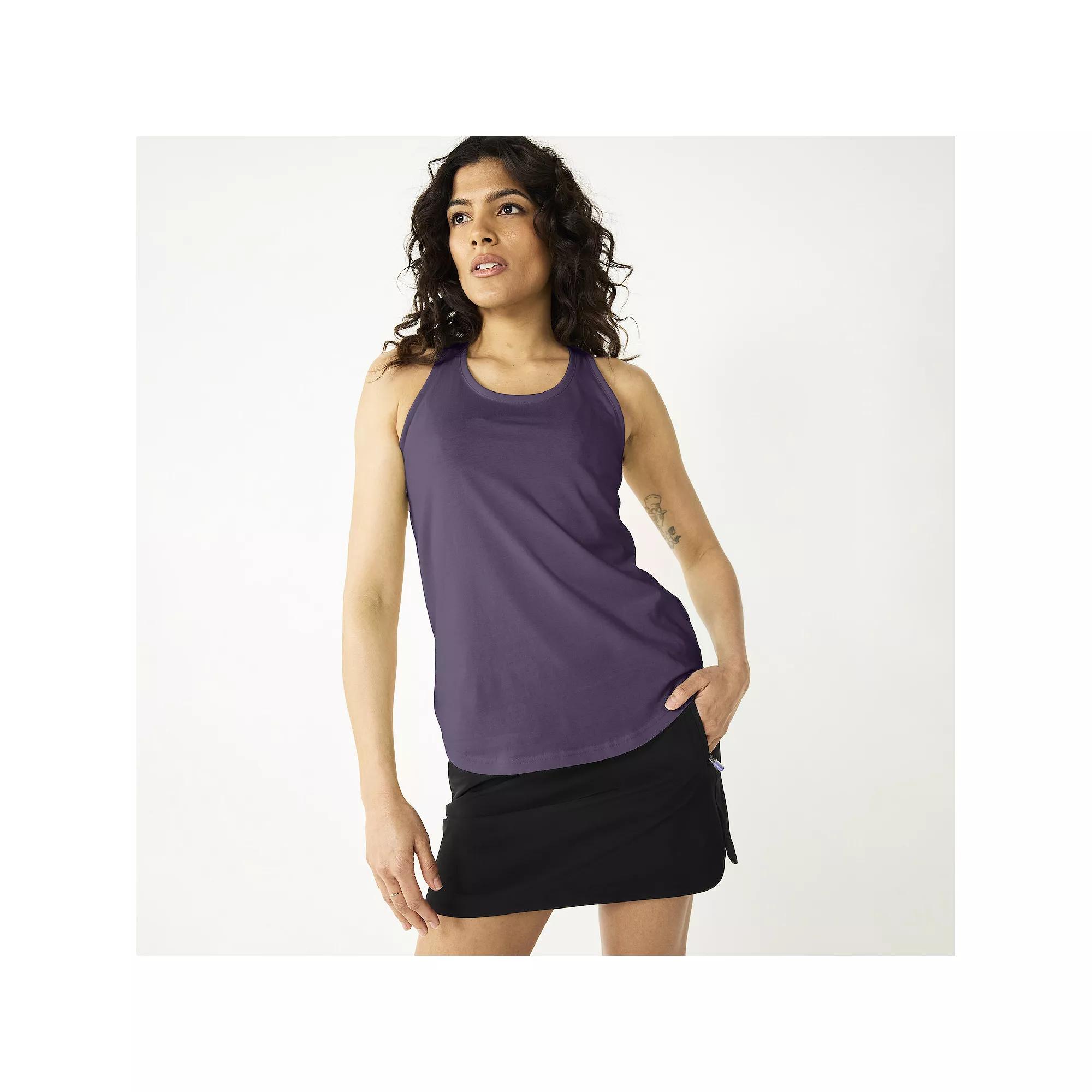 Women's Tek Gear® Essential Racerback Tank Top,  Product Image