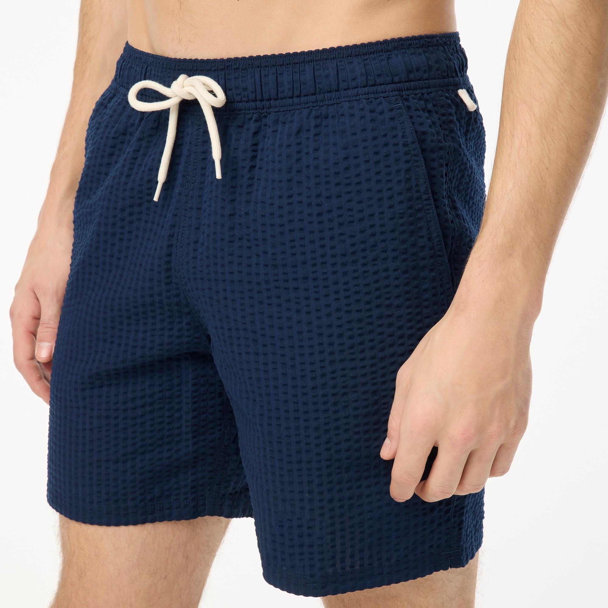Seersucker 7" swim trunk Product Image