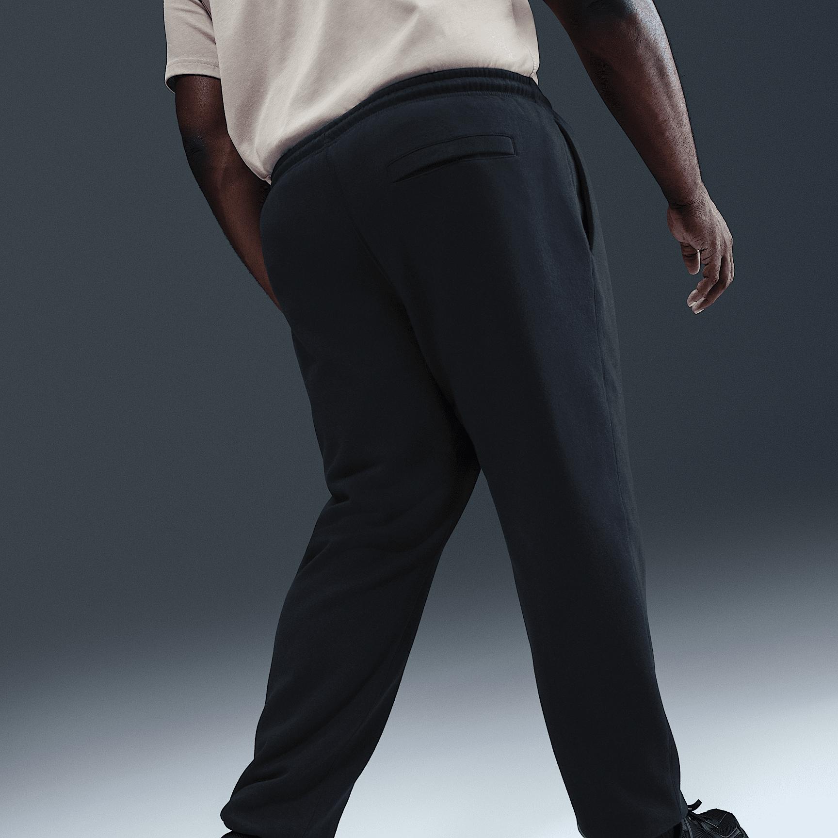 Nike Mens Club Cuffed Brushed Fleece Pants | FN3808-010 Product Image