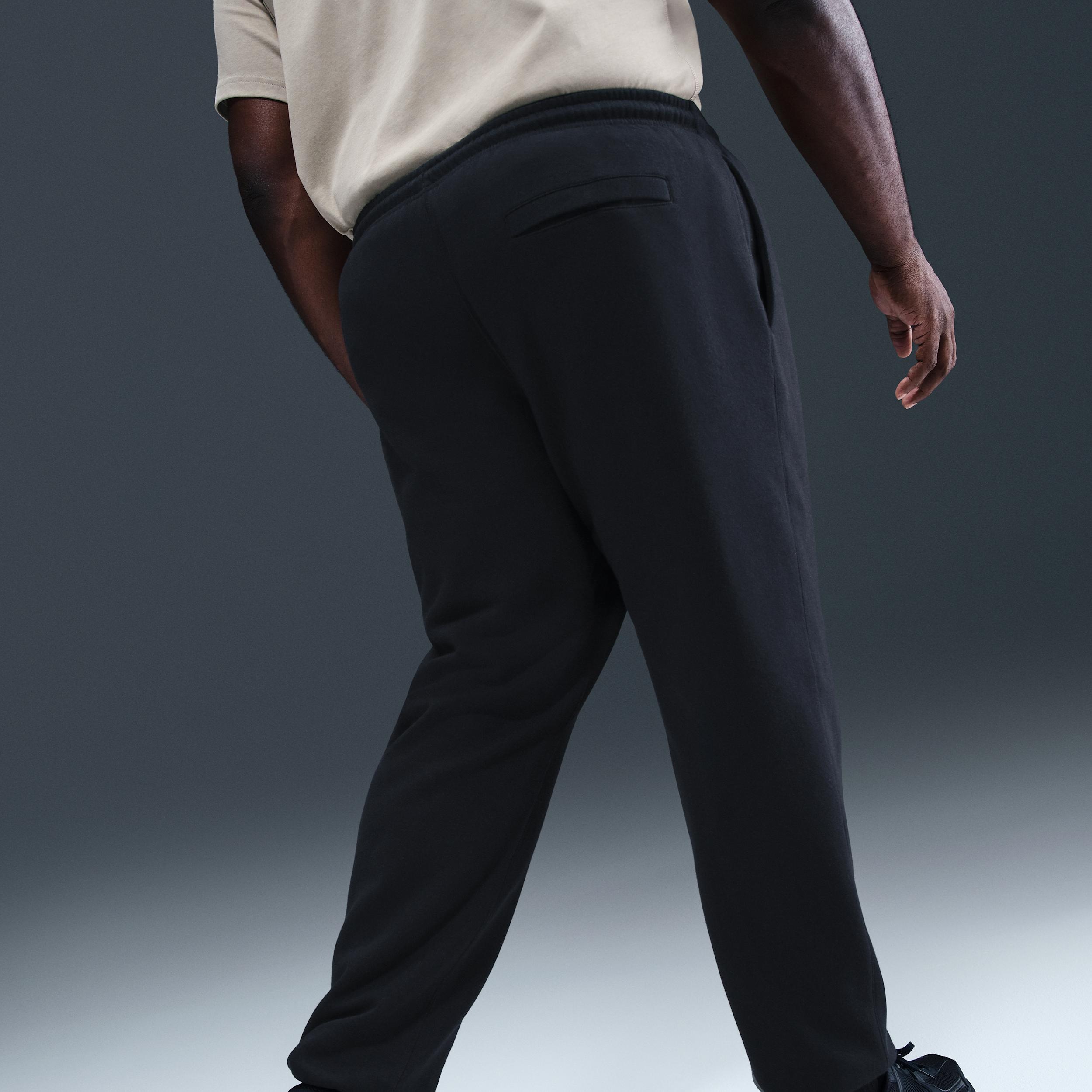 Nike Mens Club Cuffed Brushed Fleece Pants | FN3808-010 Product Image