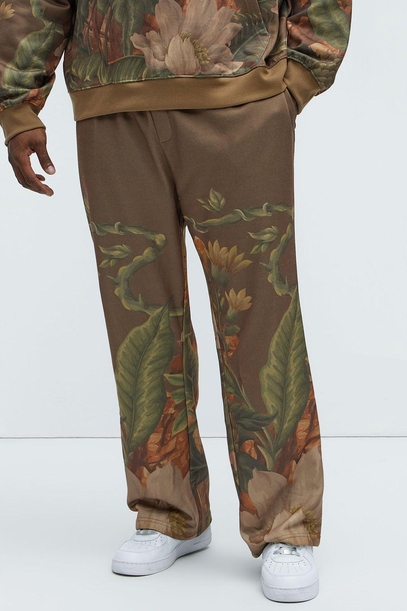 Botanic Sweatpants - Brown Product Image