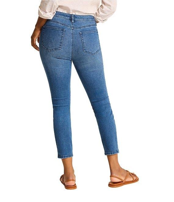 Tommy Bahama Indigo UPF 30 High Rise Ankle Length Skinny Jean Product Image