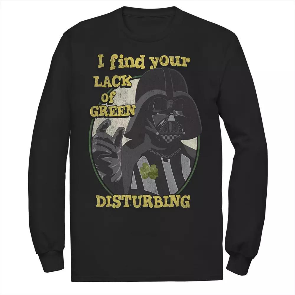 Men's Star Wars Darth Vader I find Your Lack Of Green Disturbing Tee,  Product Image