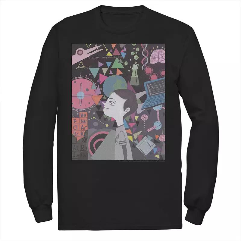 Men's The Big Bang Theory Sheldon Artistic Poster Tee,  Product Image
