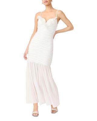 Celina Power Mesh Maxi Dress Product Image
