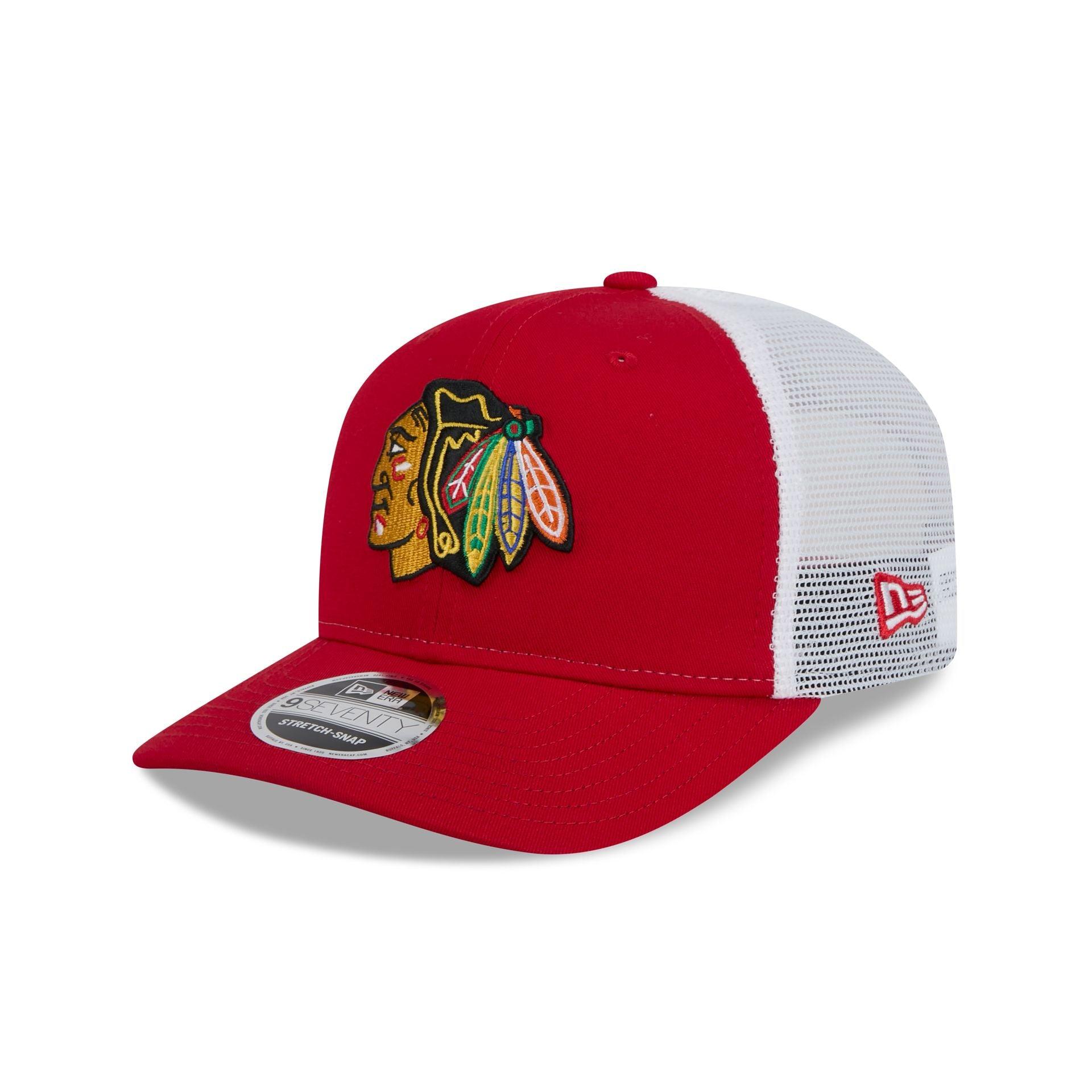 Chicago Blackhawks Red Team 9SEVENTY Trucker Hat Male Product Image