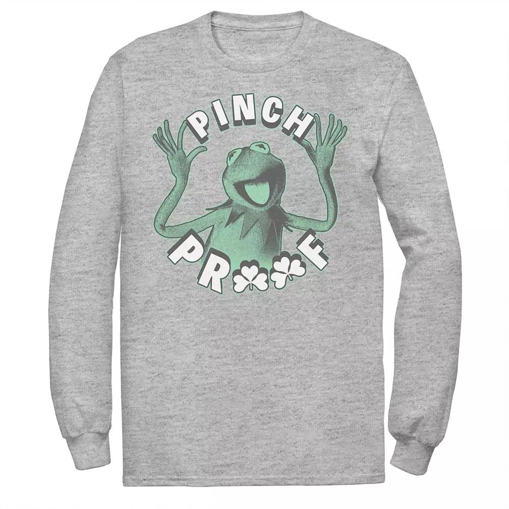 Disney's The Muppets St. Patrick's Day Kermit The Frog Pinch Proof Men's Tee,  Product Image