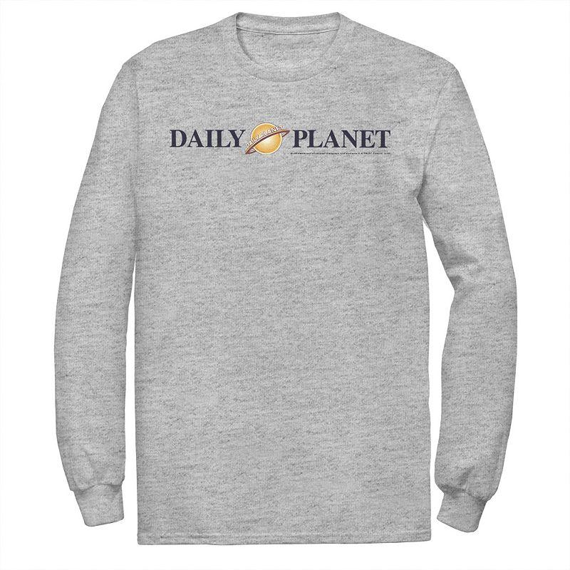 Men's DC Comics Superman Daily Planet Logo Long Sleeve Graphic Tee,  Product Image