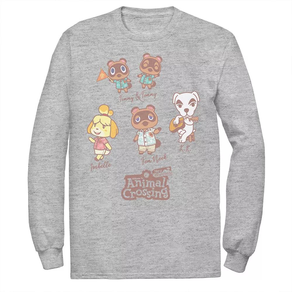 Big & Tall Animal Crossing New Horizons Group Shot Graphic Tee, Men's,  Product Image