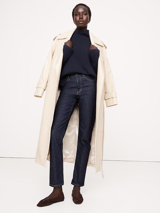 Oversized Cashmere Turtleneck Sweater Product Image