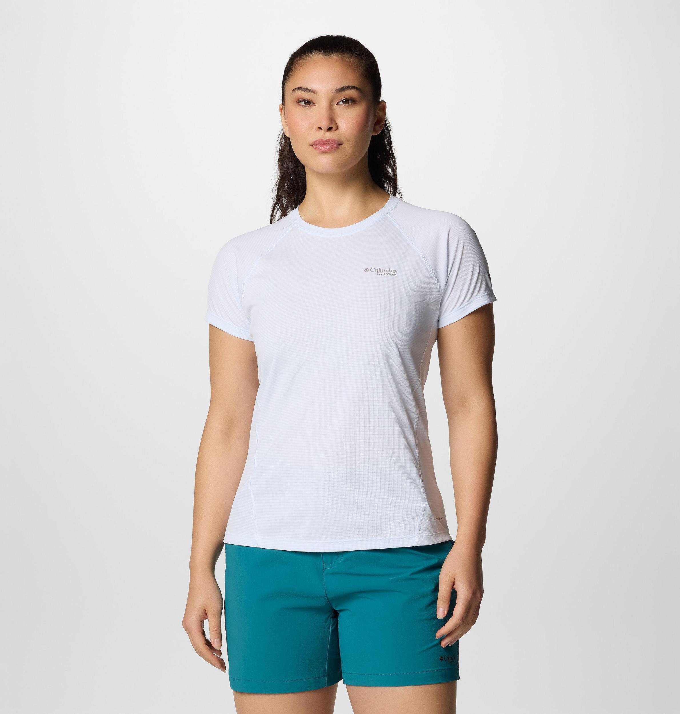 Columbia Womens Cirque River Pro Short Sleeve Crew Shirt- Product Image
