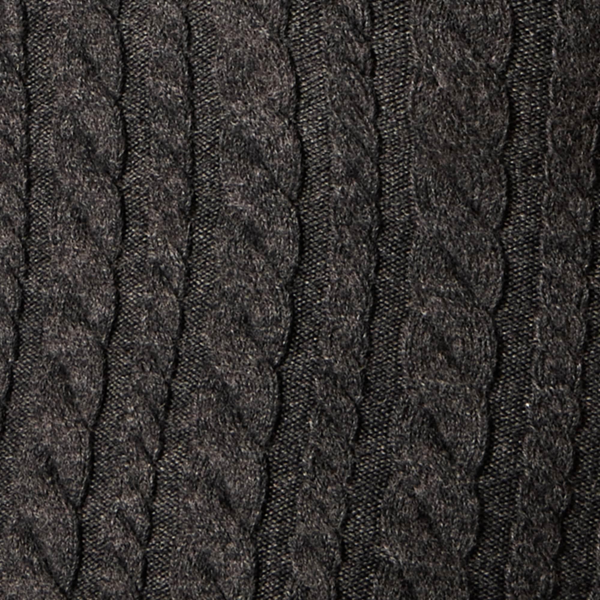 Cable-knit tube top in merino wool Product Image