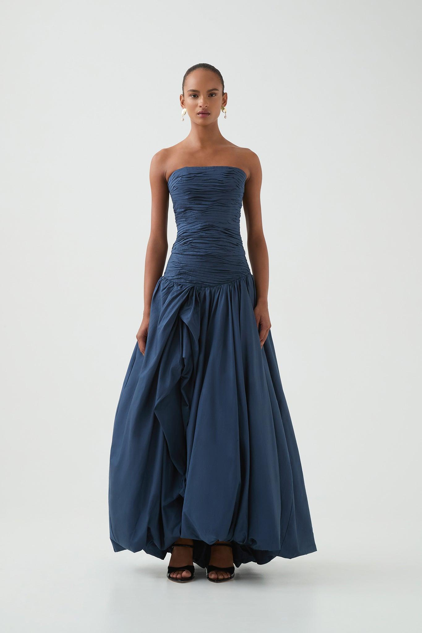 Violette Bubble Hem Mini Dress Product Image