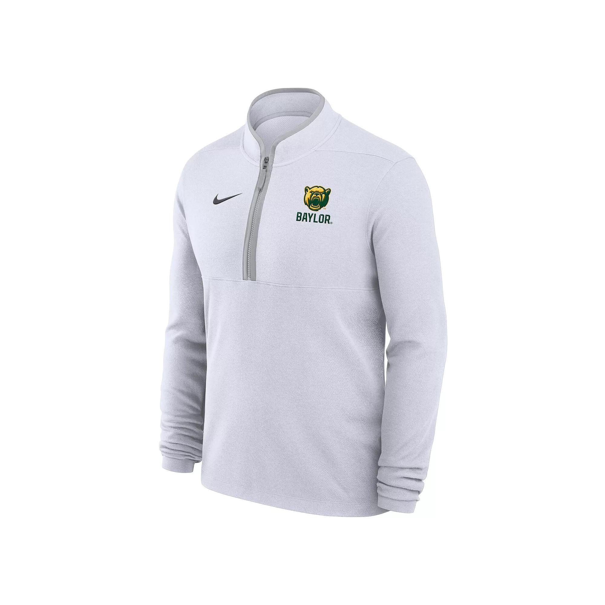 Men's Nike White Baylor Bears Performance Victory Quarter-Zip Top,  Product Image