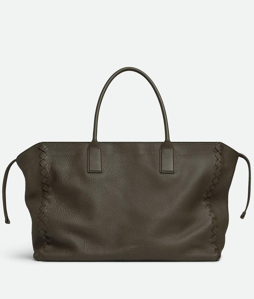 Men's Large Zipped Cabat in Kaki Product Image