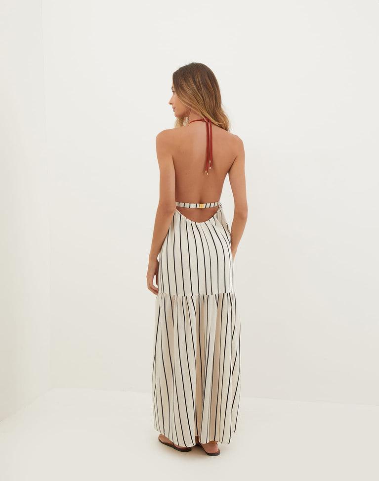 Erica Maxi Dress - Serpentine Product Image