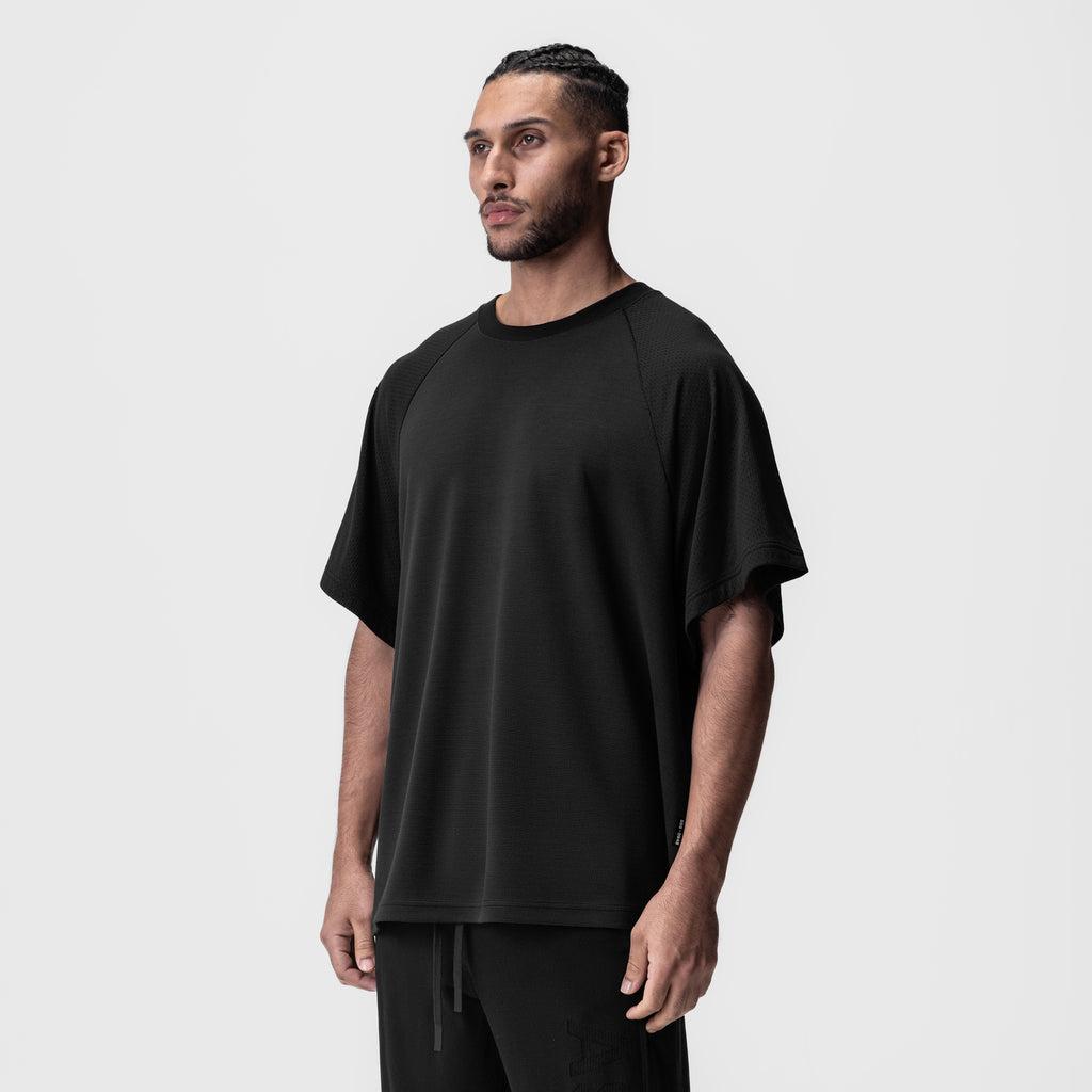 0822. AeroSilver® Oversized Tee - Space Grey Product Image