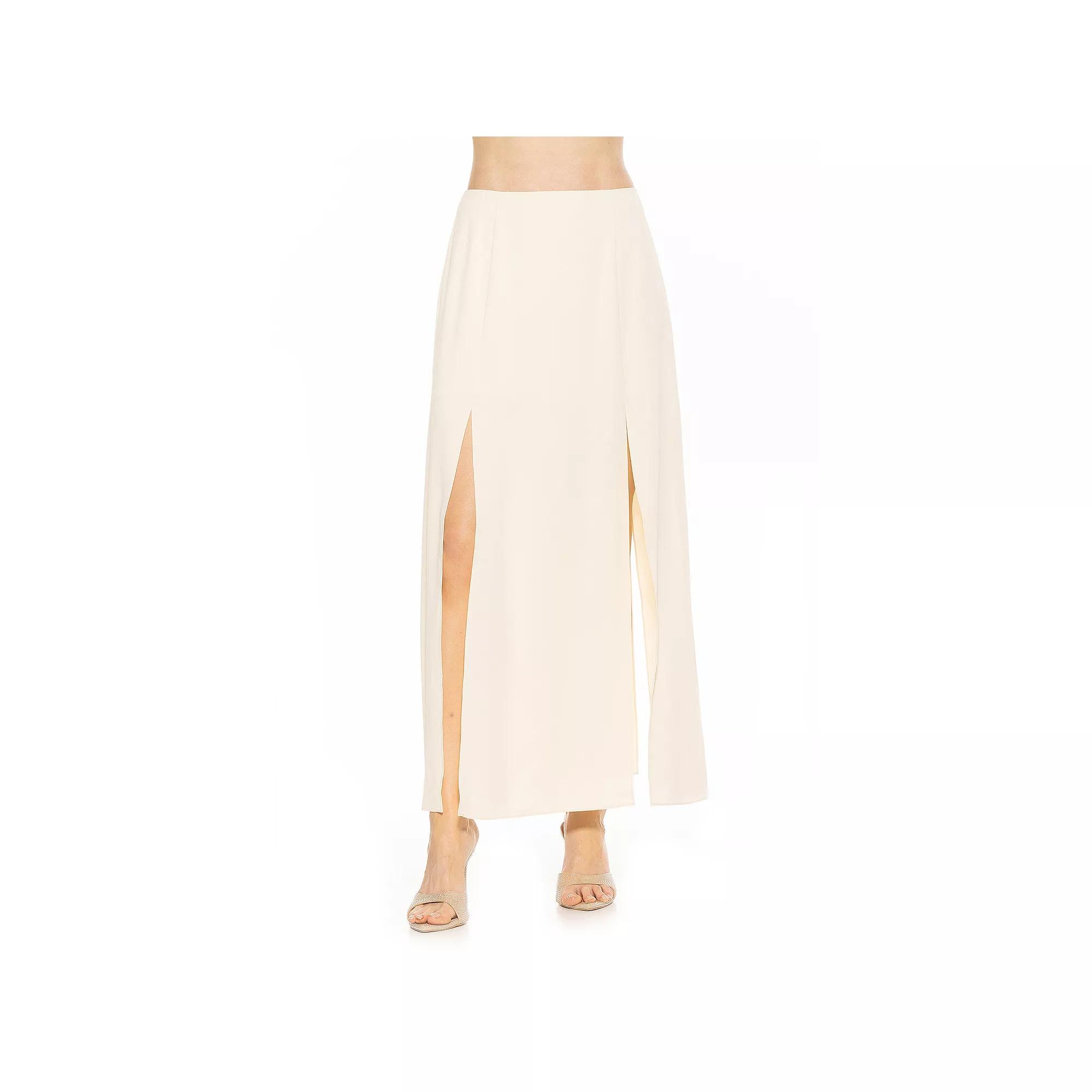 Women's ALEXIA ADMOR Sansa Side Slit Detail Maxi Pencil Skirt,  Product Image