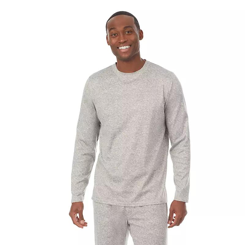 Men's Cuddl Duds® Far-Infrared Enhance Pajama Crewneck Tee,  Product Image