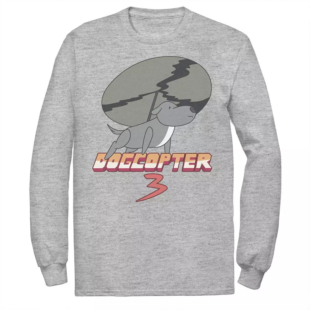 Men's Cartoon Network Steven Universe Dogcopter 3 Tee, Size: XL, Athletic Grey Product Image