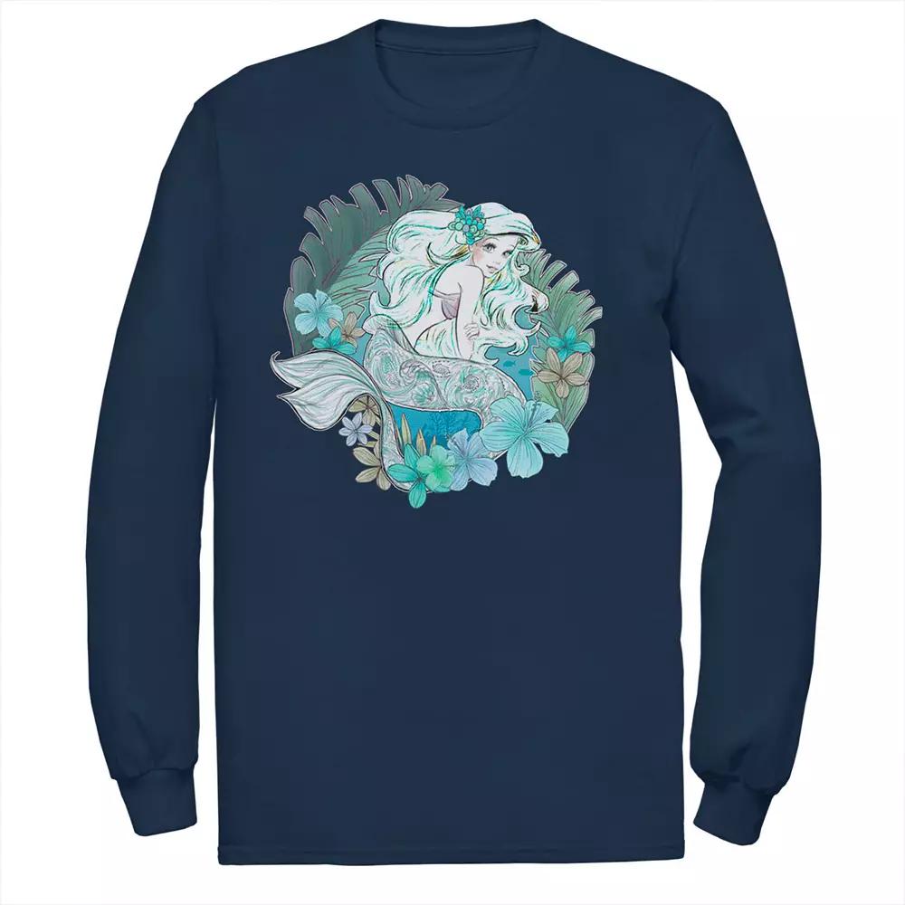 Disney's The Little Mermaid Ariel Men's Watercolors Tee,  Product Image