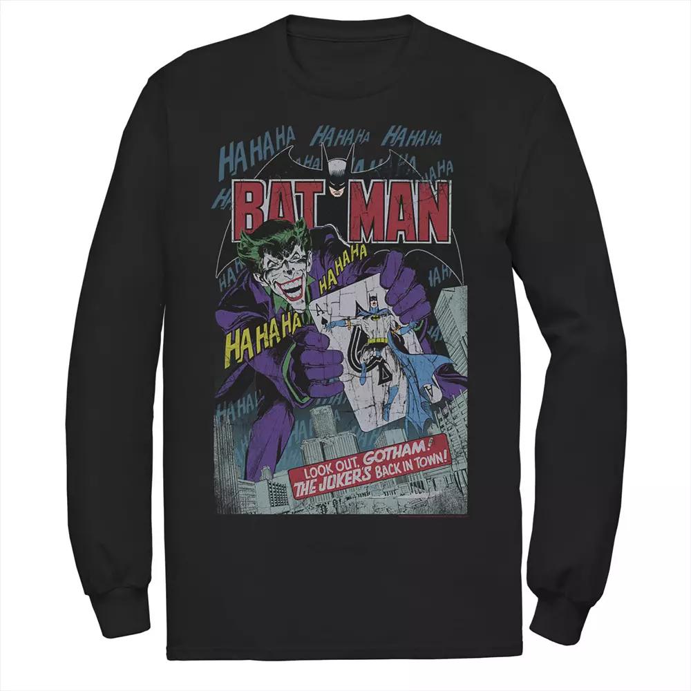 Men's DC Comics Batman And Joker Comic Cover Tee,  Product Image