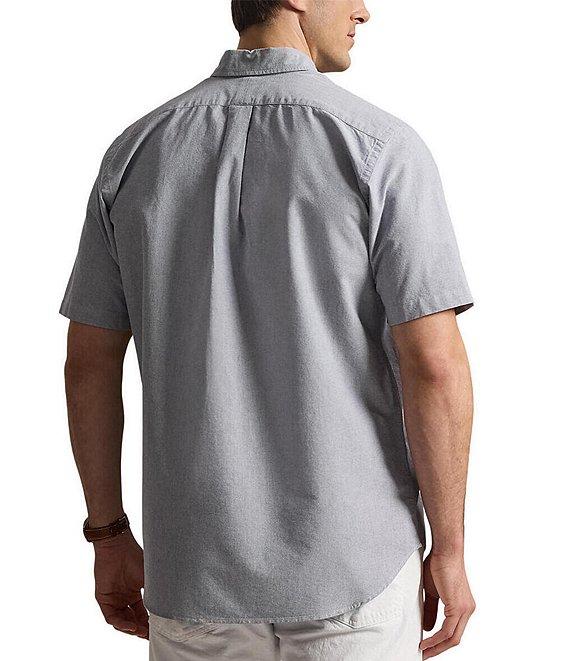 Polo Ralph Lauren Big & Tall Short Sleeve Oxford Woven Shirt Product Image