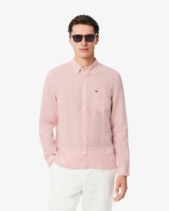 Regular Fit Linen Shirt Product Image