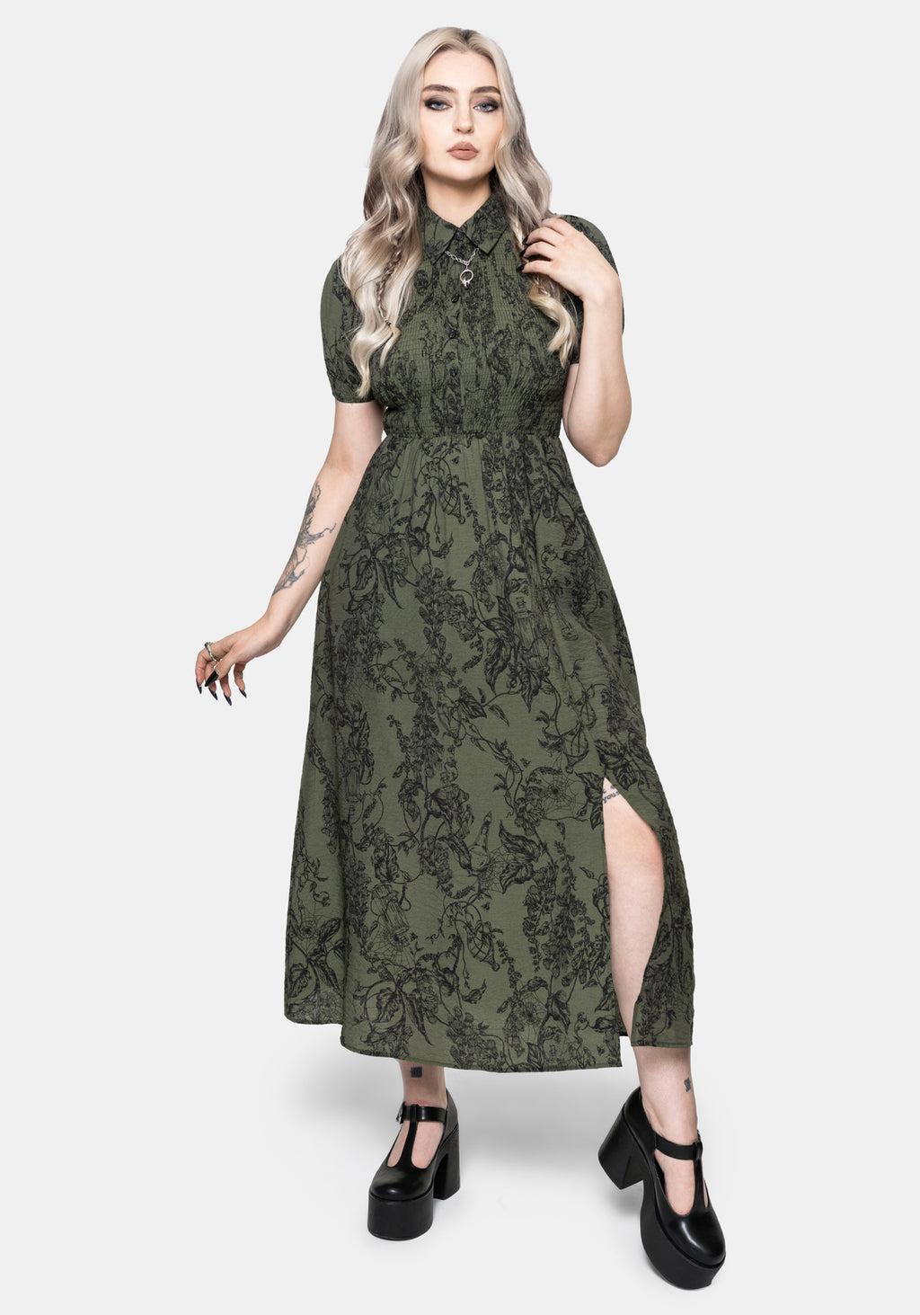 Orla Foxglove Mini Smock Dress Product Image