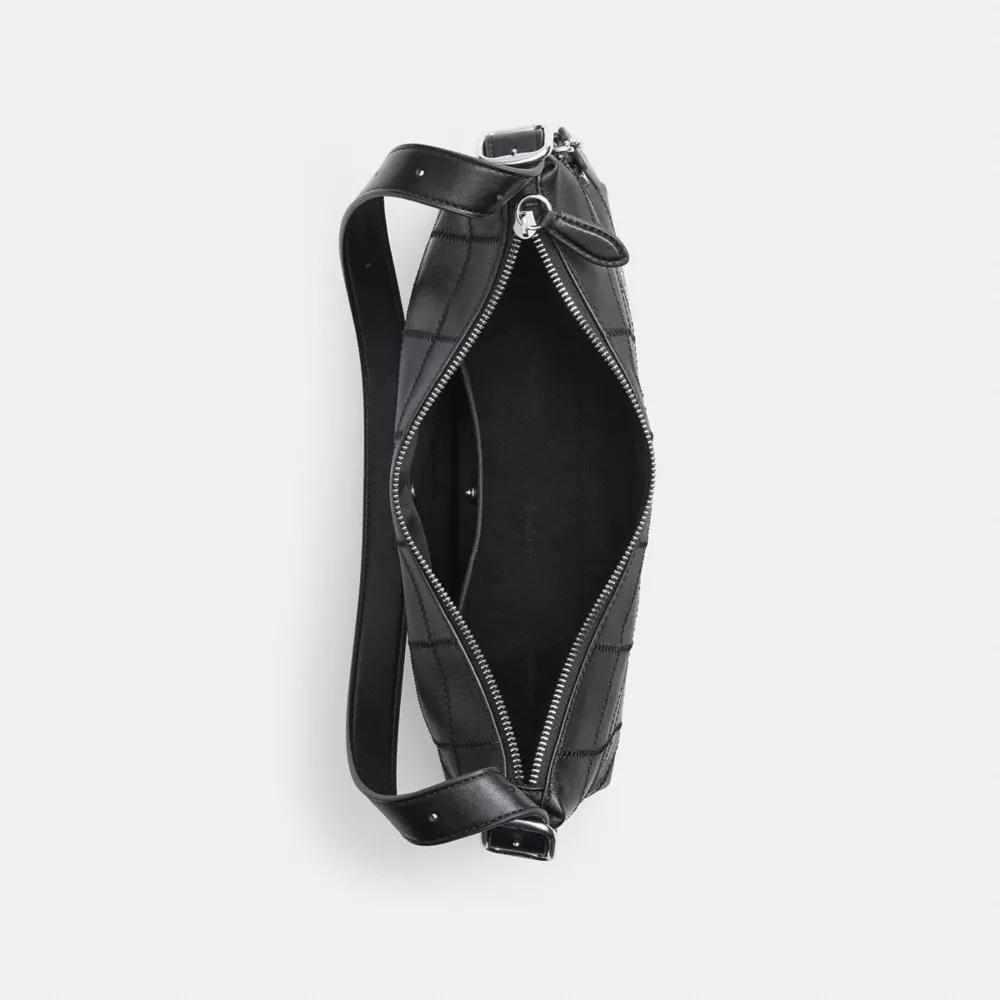 Alter/Ego Shoulder Bag In Checkerboard Upcrafted Leather Product Image