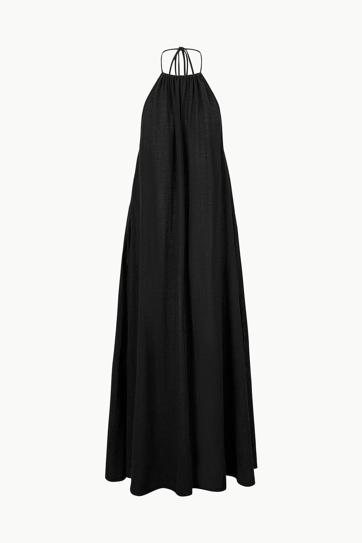 NIGHTSHADE MAXI COVERUP DRESS | BLACK Product Image