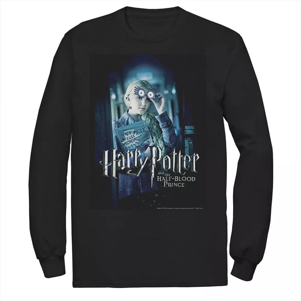 Men's Harry Potter Half-Blood Prince Luna Lovegood Poster Long Sleeve Graphic Tee,  Product Image
