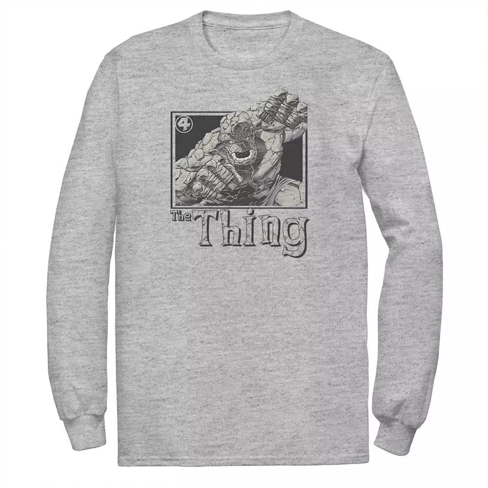 Men's Marvel Fantastic Four The Thing Simple Portrait Tee,  Product Image