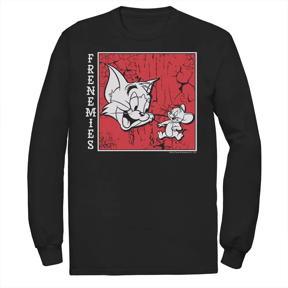 Men's Tom And Jerry Frenemies Street Style Portrait Tee,  Product Image