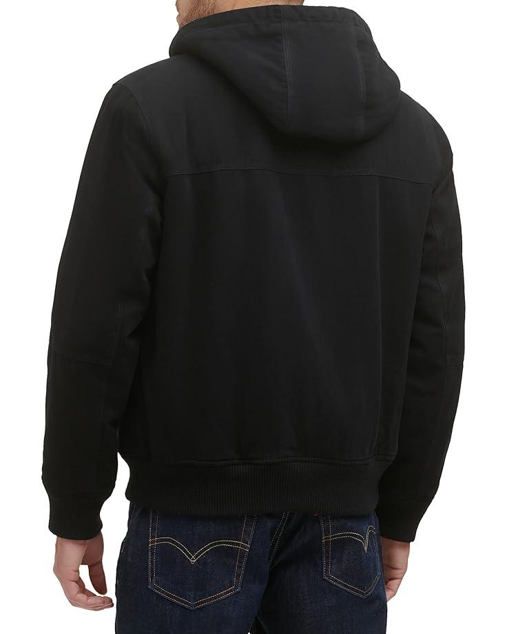 Two-Pocket Hoodie with Zip Out Jersey Bib/Hood and Sherpa Lining Product Image