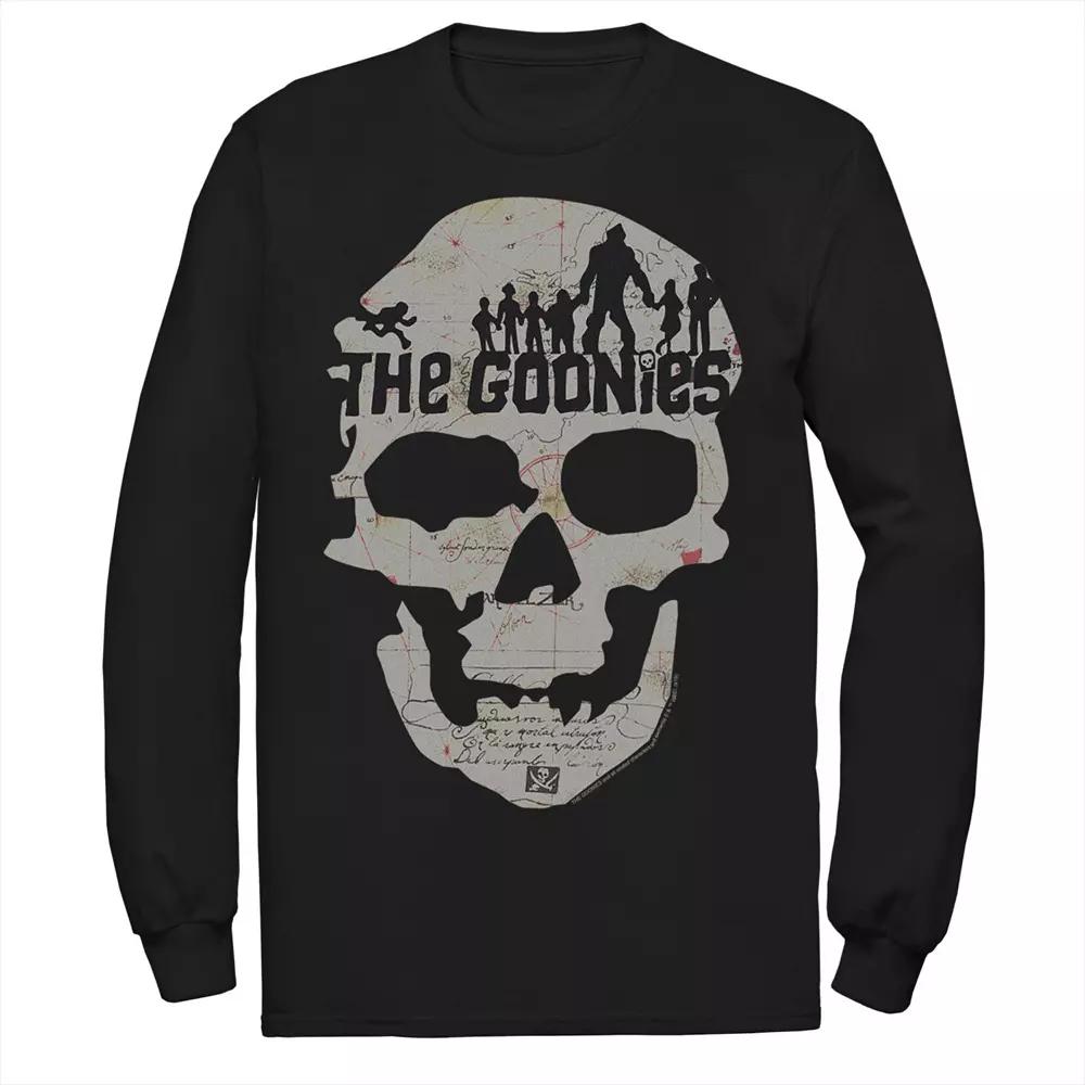 Men's The Goonies Skeleton Map Poster Tee,  Product Image