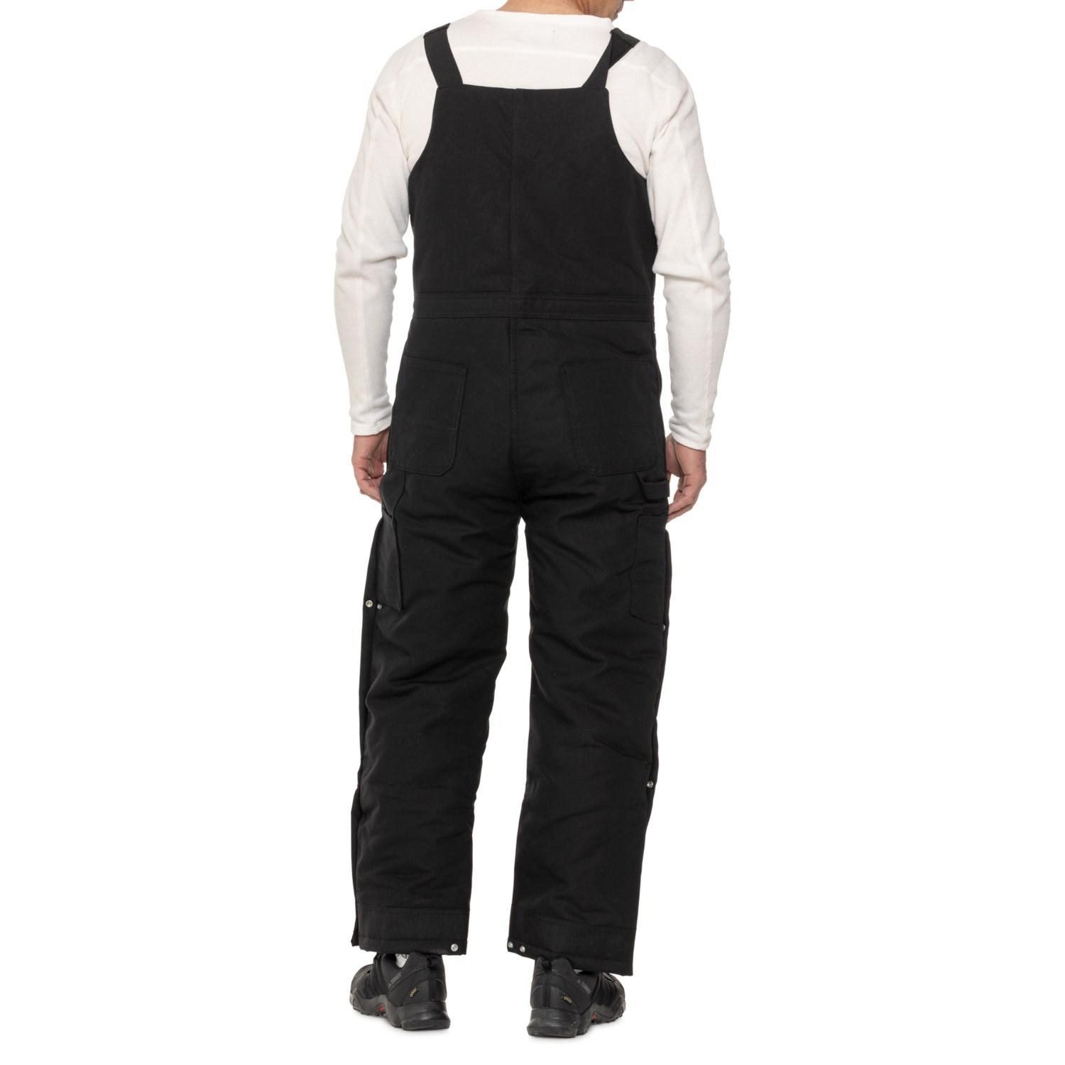 Carhartt 105470 Loose Fit Firm Duck Bib Overalls - Insulated Product Image