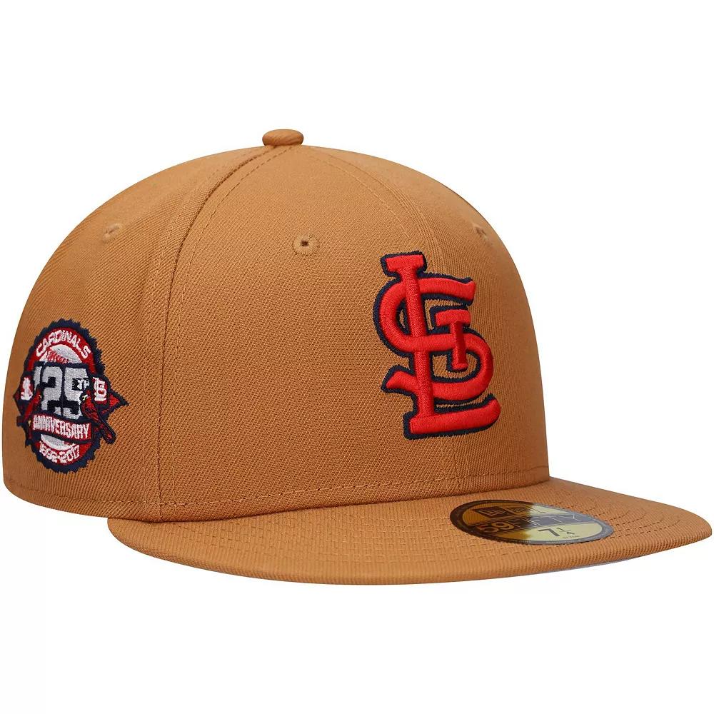 Men's New Era Brown St. Louis Cardinals Color Pack 59FIFTY Fitted Hat, Size: 7 3/4 Product Image