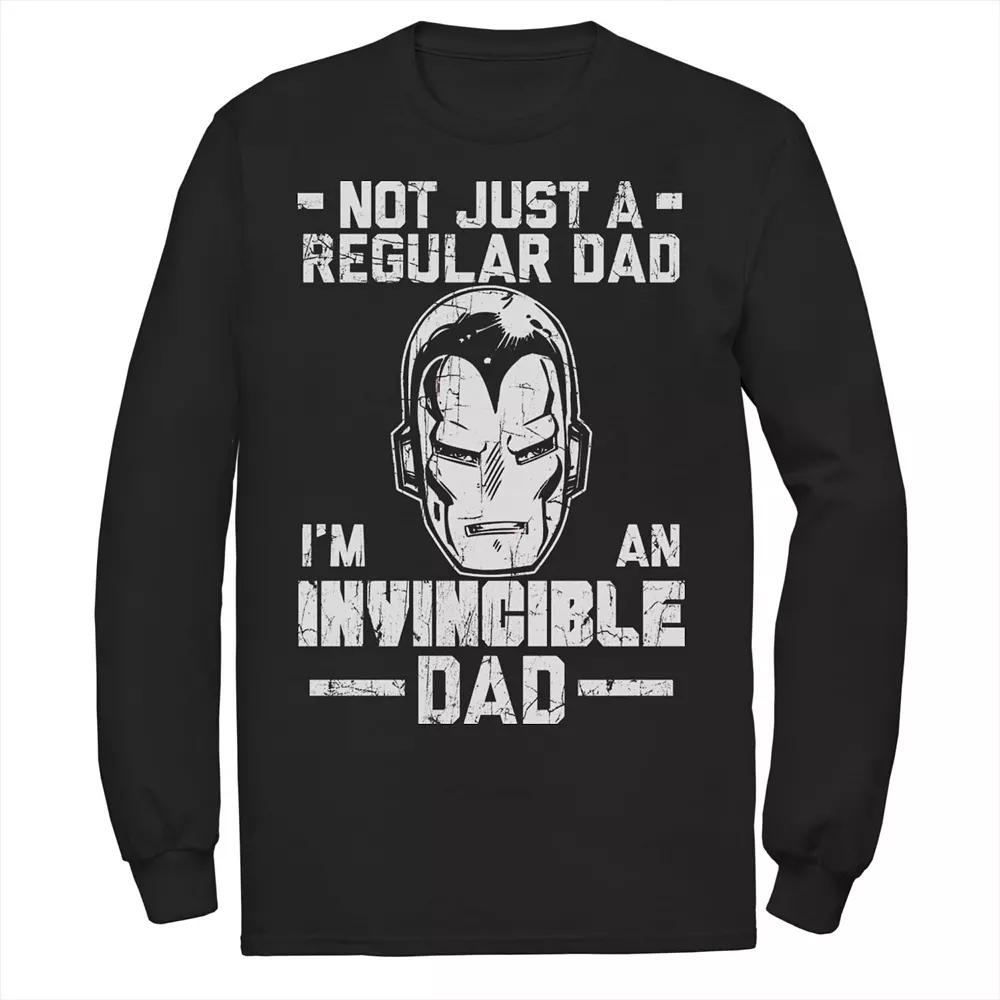 Men's Marvel Iron Man Father's Day Not Regular Dad Tee,  Product Image